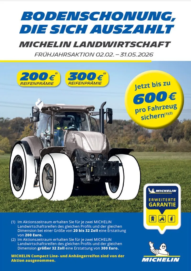 Michelin Landwirtschaft Frühjahrsaktion