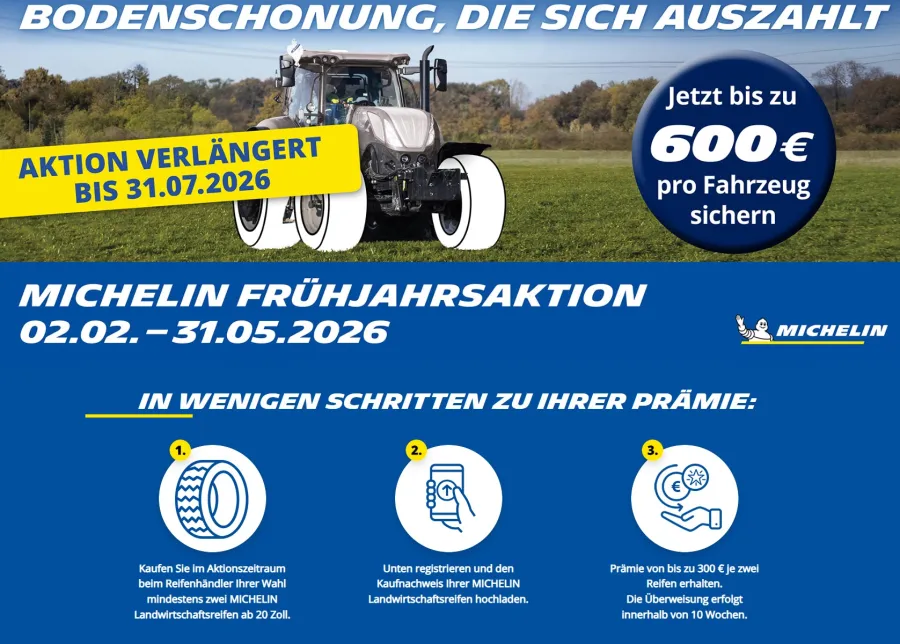 Michelin Landwirtschaft Frühjahrsaktion