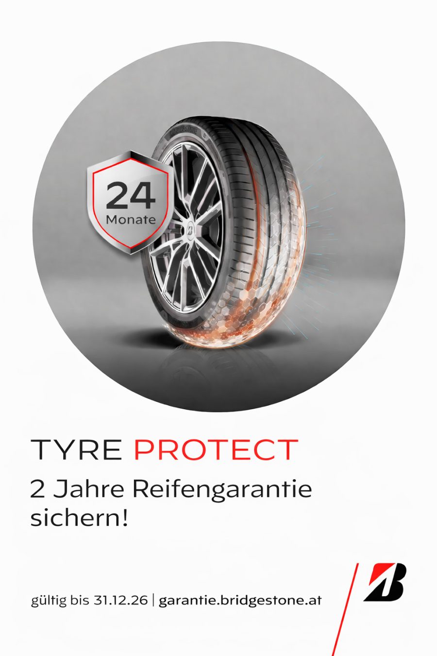 Bridgestone Tyre Protect Reifengarantie