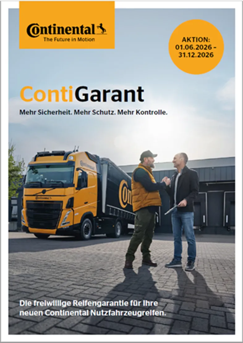 Continental - ContiGarant Reifengarantie Nutzfahrzeuge