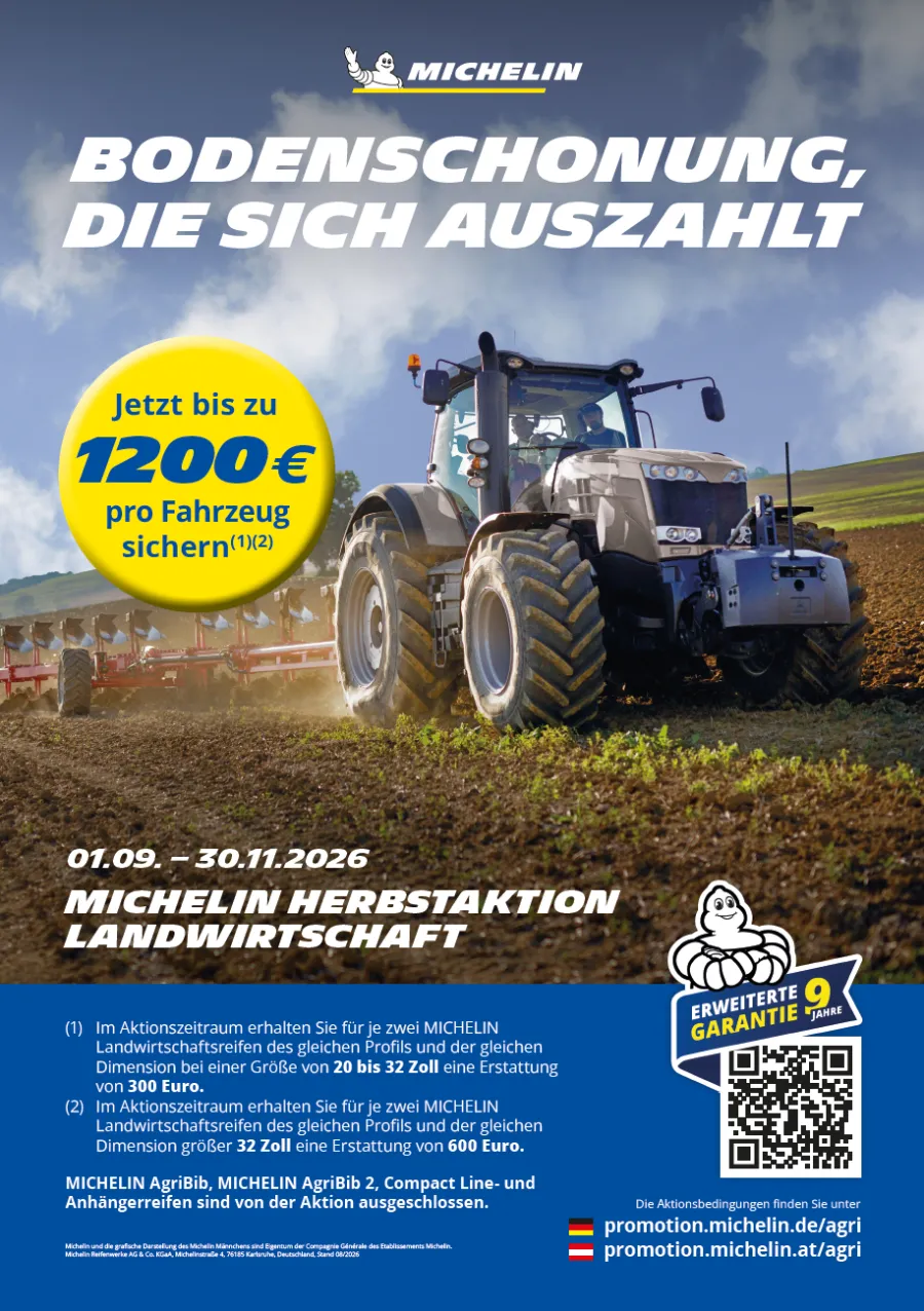 MICHELIN - Landwirtschaft Herbstaktion 2026
